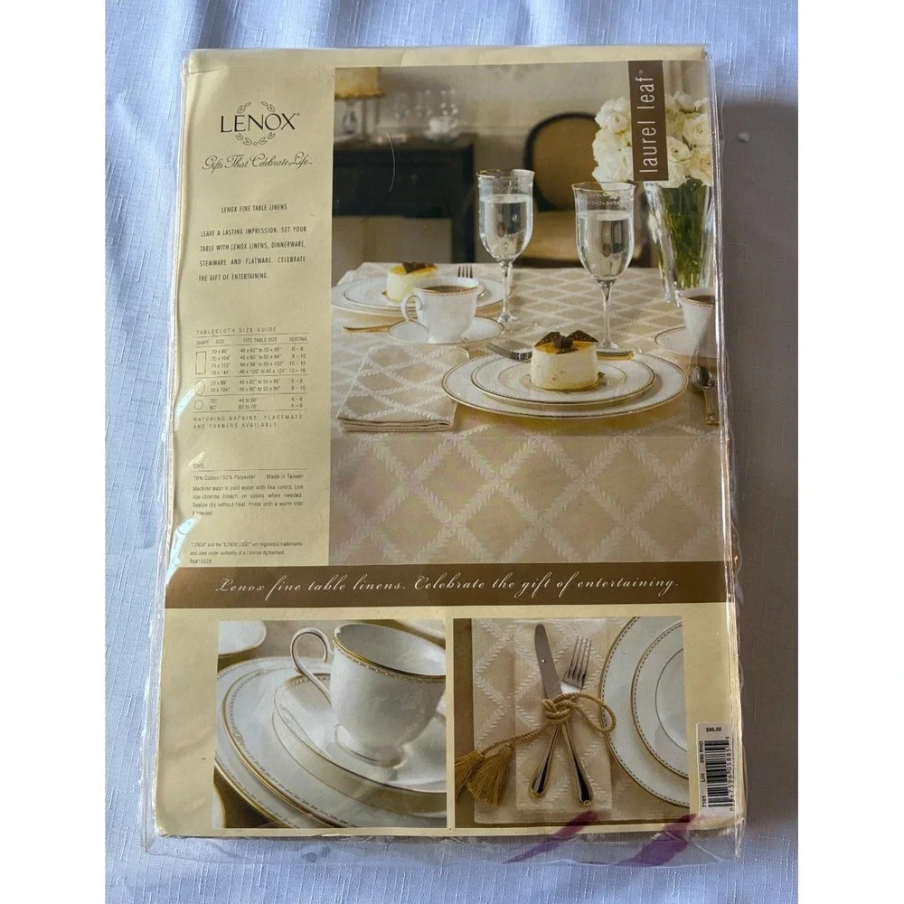 Lenox Laurel Leaf Linen Bundle 90